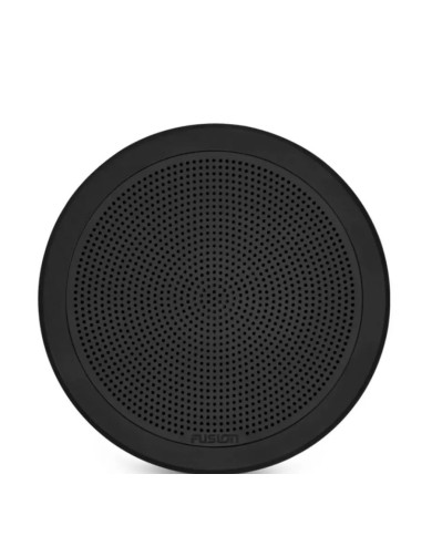 Fusion FM Series Marine Speakers 7.7 in 200-Watt Round Black Flush-Mount
