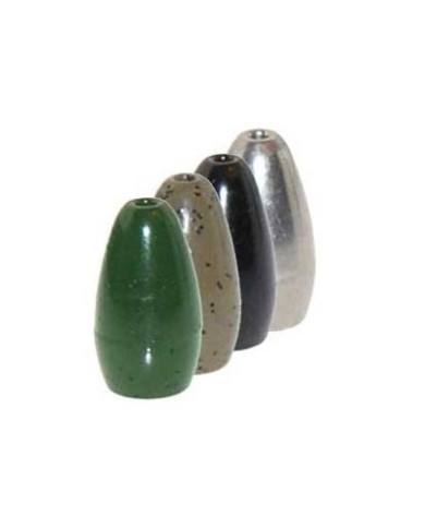 1-4 Oz WATERMELON Tungsten Flipping Weight Varkenelli Customs