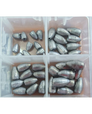 Bass.co.za Bass Leads Weights Starter Kit Six- 136pc