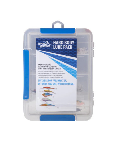 Jarvis Walker Hard Body Lure Pack 10pc