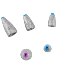 CMF Bass Worm Weights (with insert) 3.5g 5pc