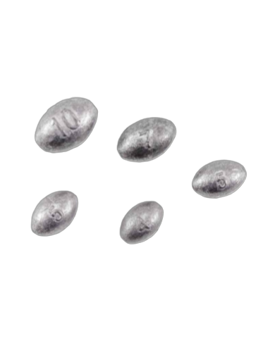 CMF Bass Egg/Carolina Weights 2.5g 8pc