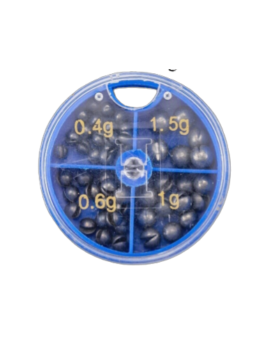 CMF Split Shot Dial Weights Small Round 4 Sizes