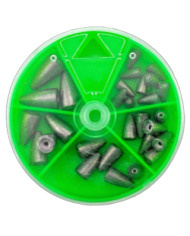 CMF Bass Worm Weight Dial Round 5 Sizes