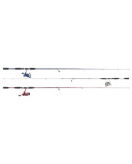 Okuma Fin Chaser 30 - 7ft Medium 2 Piece Silver Spinning Combo