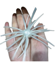 CMF Bass Bug Ball Large Pearl White 3/4in Ball 4 1/2in 1pc