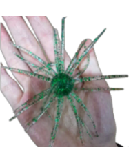 CMF Bass Bug Ball Large Green Star 20mm Ball 4 1/2in 1pc