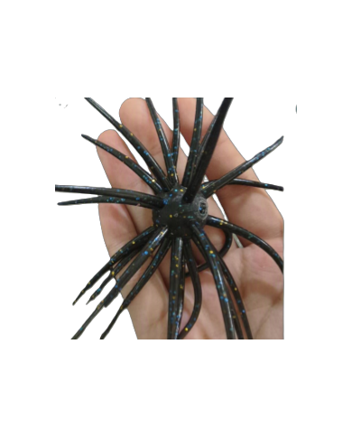 CMF Bass Bug Ball Large Black Blue Star 20mm Ball 4 1/2in 1pc