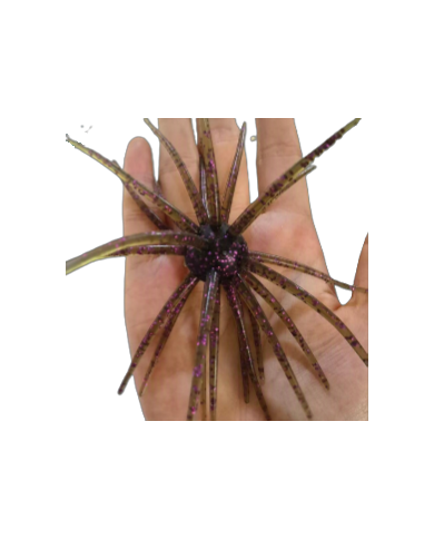 CMF Bass Bug Ball Large Green Pumpkin Purple 20mm Ball 4 1/2in 1pc