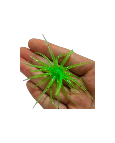 CMF Bass Bug Ball Extra Large Chartreuse Glitter 25mm Ball 5 1/2in 1pc