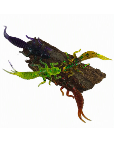 CMF Bass Larva 2 1/2in 10pc