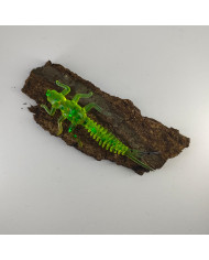 CMF Bass Larva Chartreuse Green 2 1/2in 10pc
