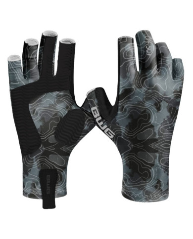 BWG Performance Apparel Sun Gloves Dark Rorschach- Small/Medium
