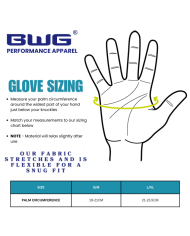BWG Performance Apparel Sun Gloves