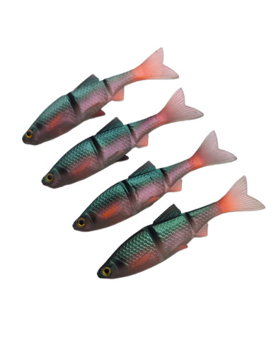 CMF Bass PVC Swimbait – 2 Segment Baby Bass 3in 4pc
