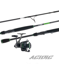 Bite Science Acidic 6ft 6in Medium Heavy 2pc Spinning Rod / Bite Science BSR-X 2500 Spinning reel Combo