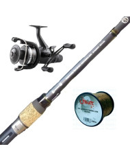 Shimano Baitrunner ST 6000 RB Reel / Shimano Tribal AC1 10ft 3.6lb 25-100g 2pc Rod / Ultimate X3 Line 7lb - Combo