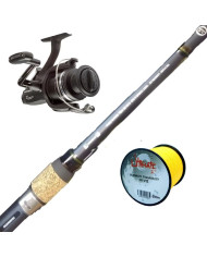 Shimano Baitrunner ST 4000 RB Reel / Shimano Tribal AC1 8ft 3.2lb 20-80g 2pc Rod / Ultimate X2 Line 5lb - Combo