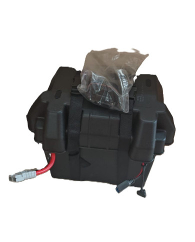 Bass.co.za Battery box (Medium Group 24 case - 70ah/100ah Lithium Small Case) + Trolling Motor wiring kit