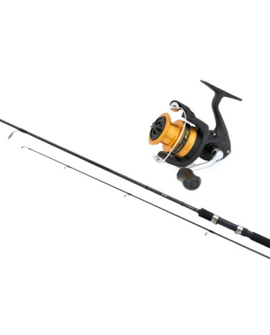 Shimano FX 2500HGFC Front Drag Spinning Reel / Shimano FX XT 6ft 9in Medium Heavy 2pc Spinning Rod Combo