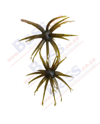 Itty's Secret Baits Oogin Green Pumpkin 22mm Ball 4.5in 2pc