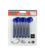 Cullem Pro Series Soft Nemesis Grub Kit - Junebug 4.5in 12pk