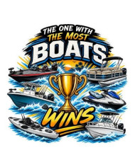 copy of My Sticker Life - Most Boats (038) 6.5cm(H) x 6.5cm(L) Magnet