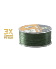Boss Finesse Braid Green 3X 4 lb - 1.8 kg 0.06 mm Braided Line 200m Spool