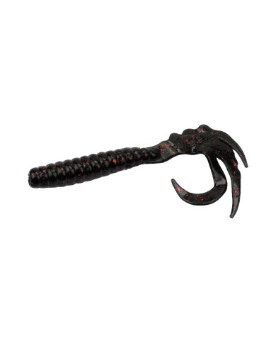 Cullem Value Series Ripple Tail Black Red 4in 5pk