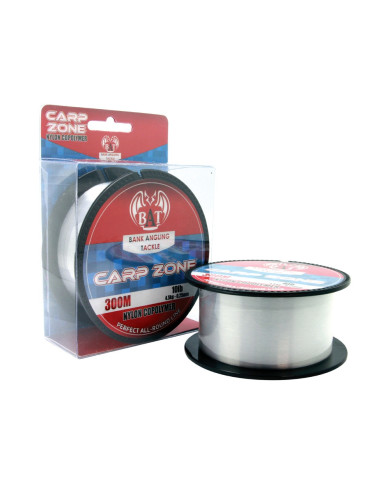 B.A.T Carp Zone Clear 12lb 300m 0.28mm Nylon Copolymer Fishing Line