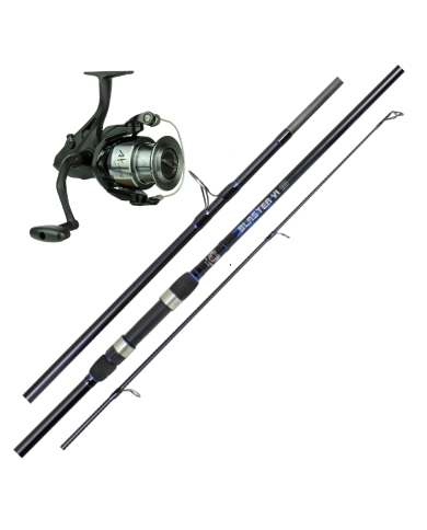 B.A.T Carp Blaster V1 12ft 3.5lb 2pc Rod / Okuma AK-5000 Baitfeeder Reel
