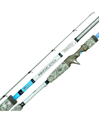 Okuma Psycho Stick Chatterbait/General 7ft 2in Medium Heavy 1pc Casting Rod