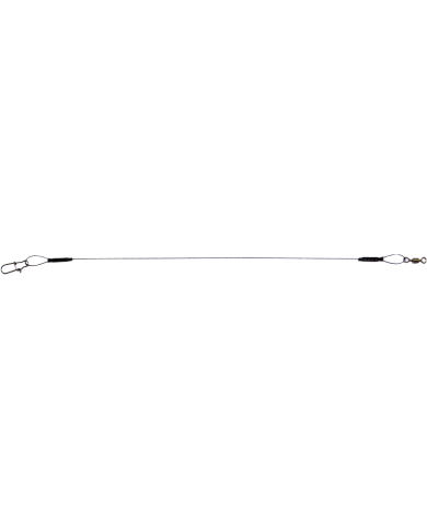 Linx Titanium Trace 8 Inch 35 lb Black Ready Made
