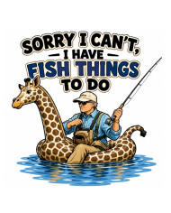My Sticker Life - Sorry I Can't (007) 6.5cm(H) x 6.5cm(L) Magnet