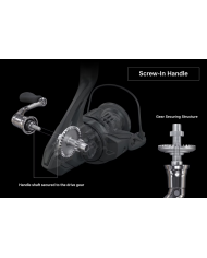 Shimano Miravel FA 2500 HG Front Drag Spinning Reel