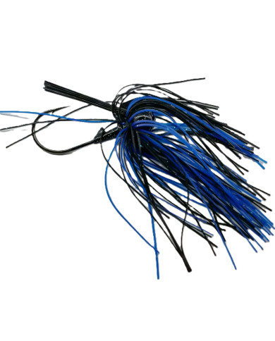 CMF Bass Weedless Football Jig Black & Blue 1/2oz 1pc