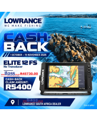Lowrance Elite FS 12 - No Transducer Chartplotter Cash Back Rebate