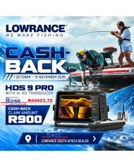 Lowrance HDS PRO 9 AIHD 3-in-1 Transducer Fishfinder Chartplotter on Cash Back Rebate Offer