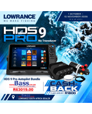 Lowrance HDS PRO 9 No Xdr w OUTBOARD AUTO PILOT CASH BACK REBATE