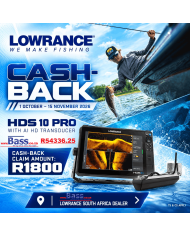 Lowrance HDS PRO 10 WITH AIHD 3-in-1 Transducer Fishfinder Chartplotter Combo