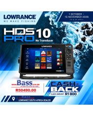 Lowrance HDS PRO 10 No Transducer Fishfinder Chartplotter Combo on Cash Back Rebat