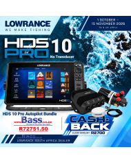 Lowrance HDS PRO 10 OUTBOARD PILOT Hydraulic Auto Pilot Kit Bundle on Cash Back Rebate Offer