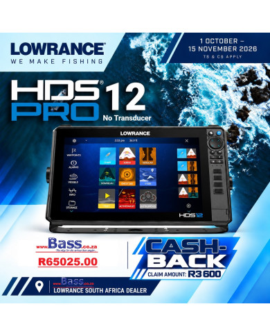 Lowrance HDS PRO 12 No Transducer on Cash Back Rebate Offer