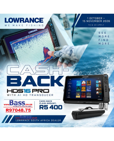 Lowrance HDS PRO 16 AIHD 3-in-1 HD Transducer On Cash Back Rebate Offer