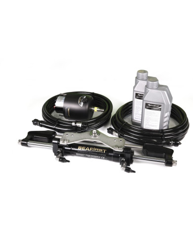 Seafirst 100 MH Hydraulic Steer kit for up to 100 hp Outboard Motors
