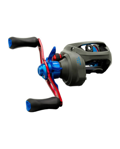 Sensation Blue Grey Red RH 7.3:1 Baitcaster