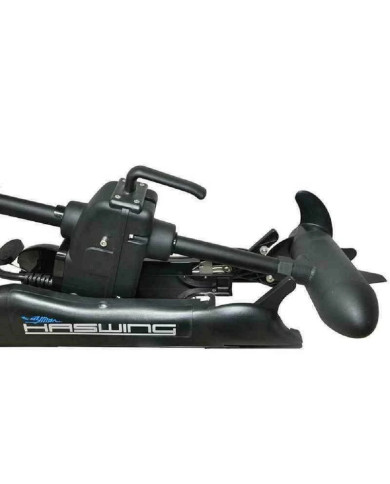 HASWING CAYMAN BOW MOUNT TROLLING MOTOR 24V 80 Lbs 54 in Shaft Black