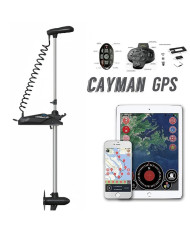 HASWING CAYMAN B GPS Black 36V 120lb 83 in Bow Mount Trolling Motor