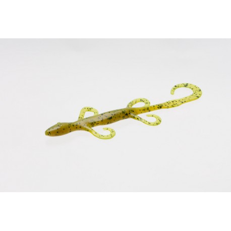 Zoom 6 Inch Lizard CHARTREUSE PUMPKIN