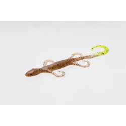 Zoom 6 Inch Lizard PUMPKIN CHARTREUSE